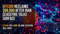 Bitcoin reclaims $69,000 after Iran ceasefire talks surface
