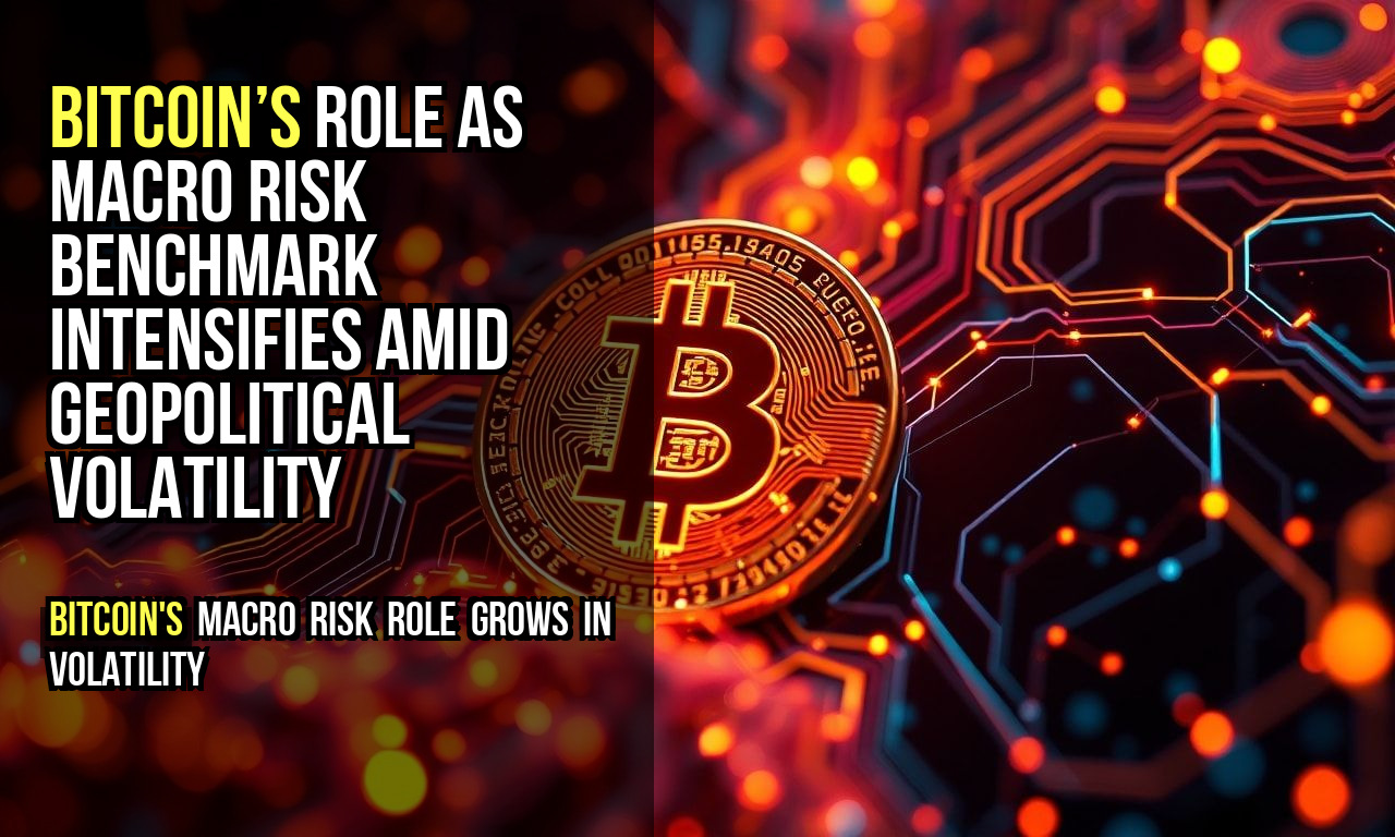 Bitcoin’s Role as Macro Risk Benchmark Intensifies Amid Geopolitical Volatility
