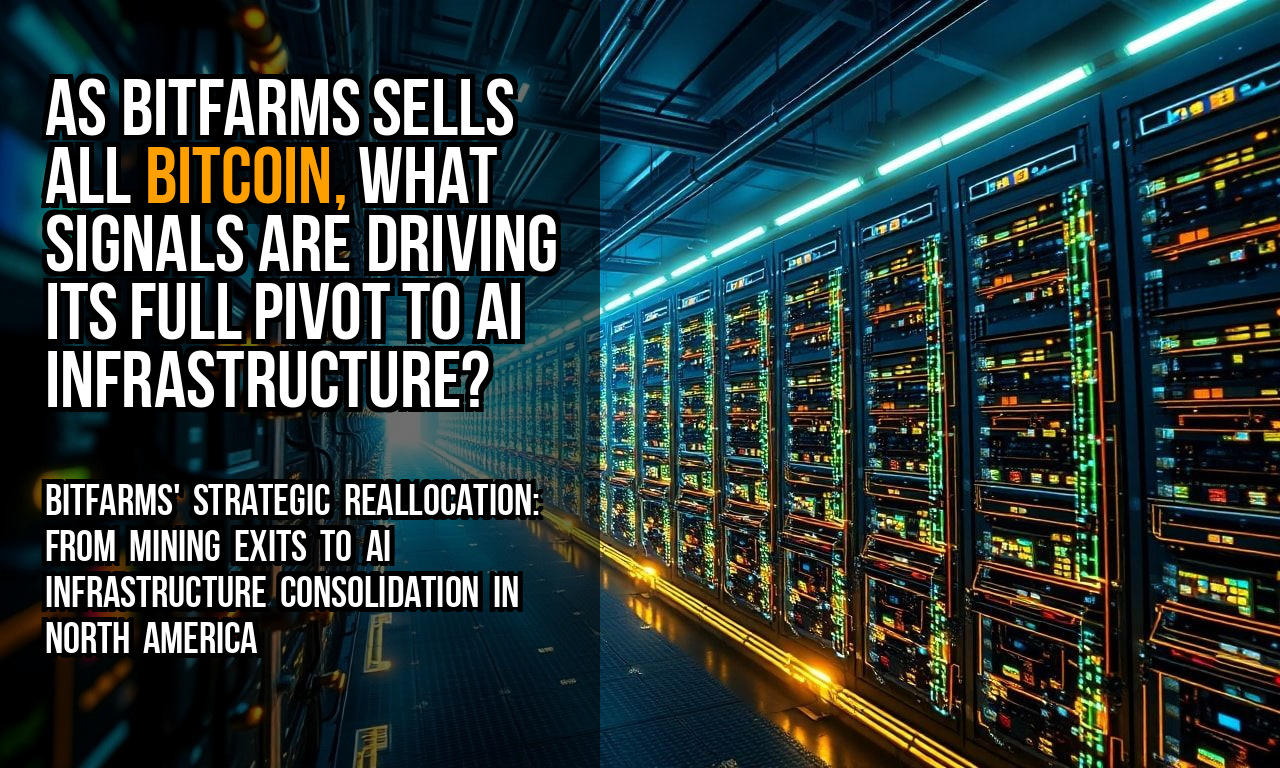 As Bitfarms Sells All Bitcoin, What Signals Are Driving Its Full Pivot to AI Infrastructure?