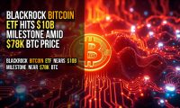 BlackRock Bitcoin ETF Hits $10B Milestone Amid $78K BTC Price