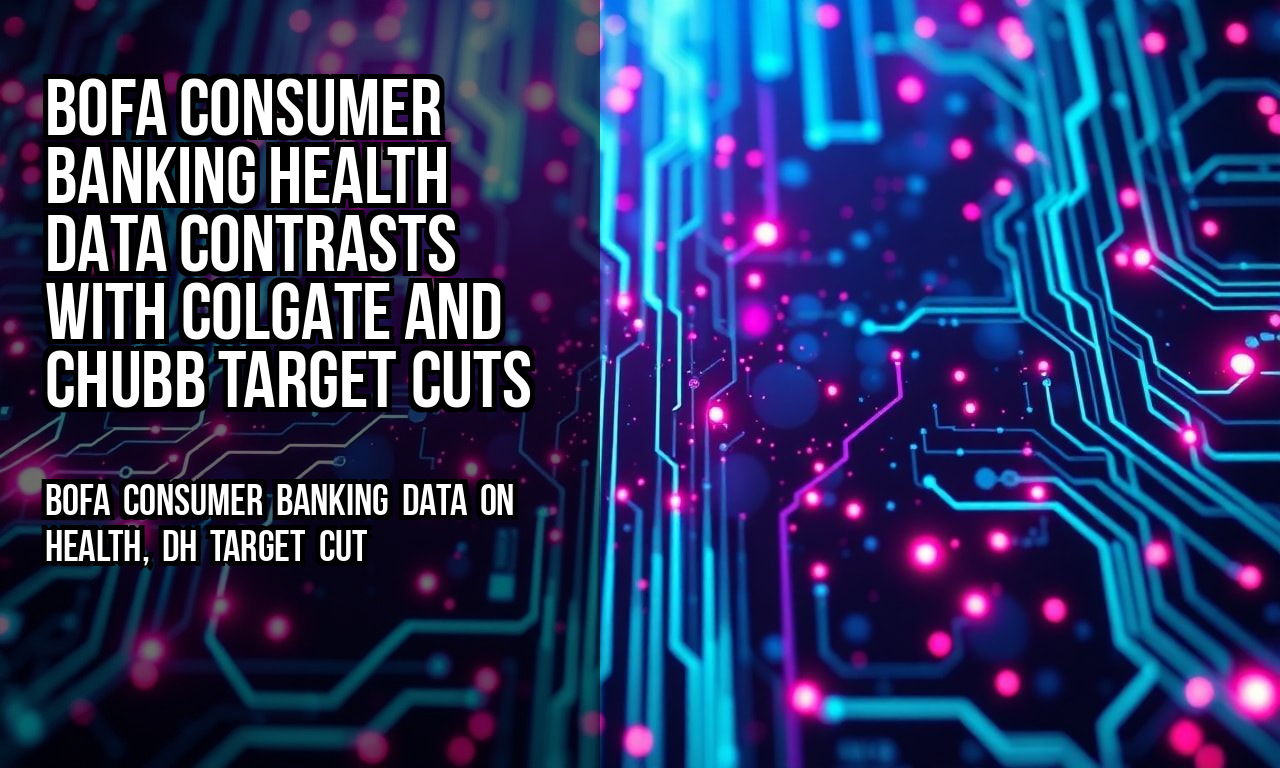 BofA Consumer Banking Health Data Contrasts With Colgate and Chubb Target Cuts