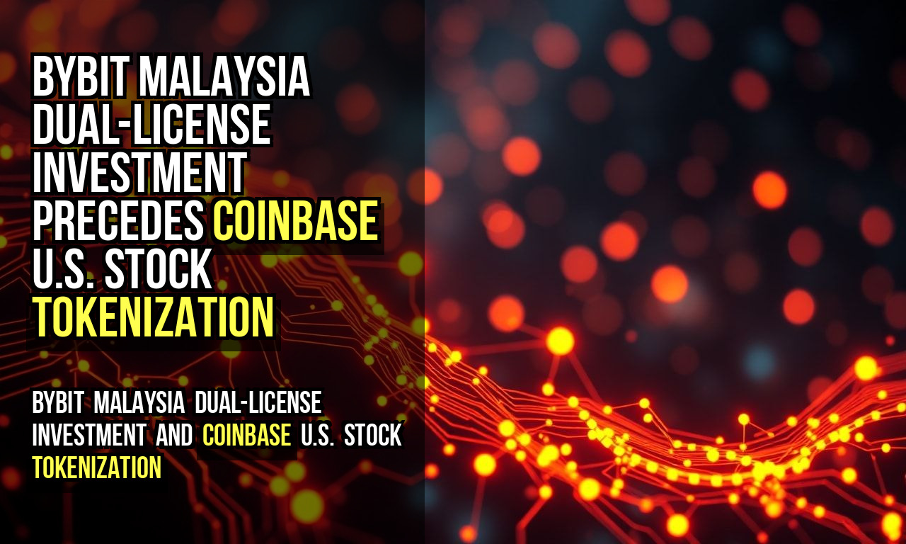 Bybit Malaysia Dual-License Investment Precedes Coinbase U.S. Stock Tokenization