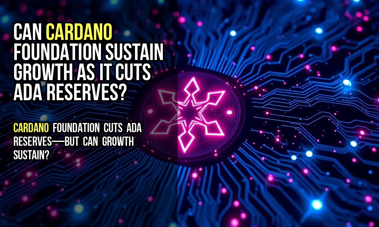 Can Cardano Foundation sustain growth as it cuts ADA reserves?