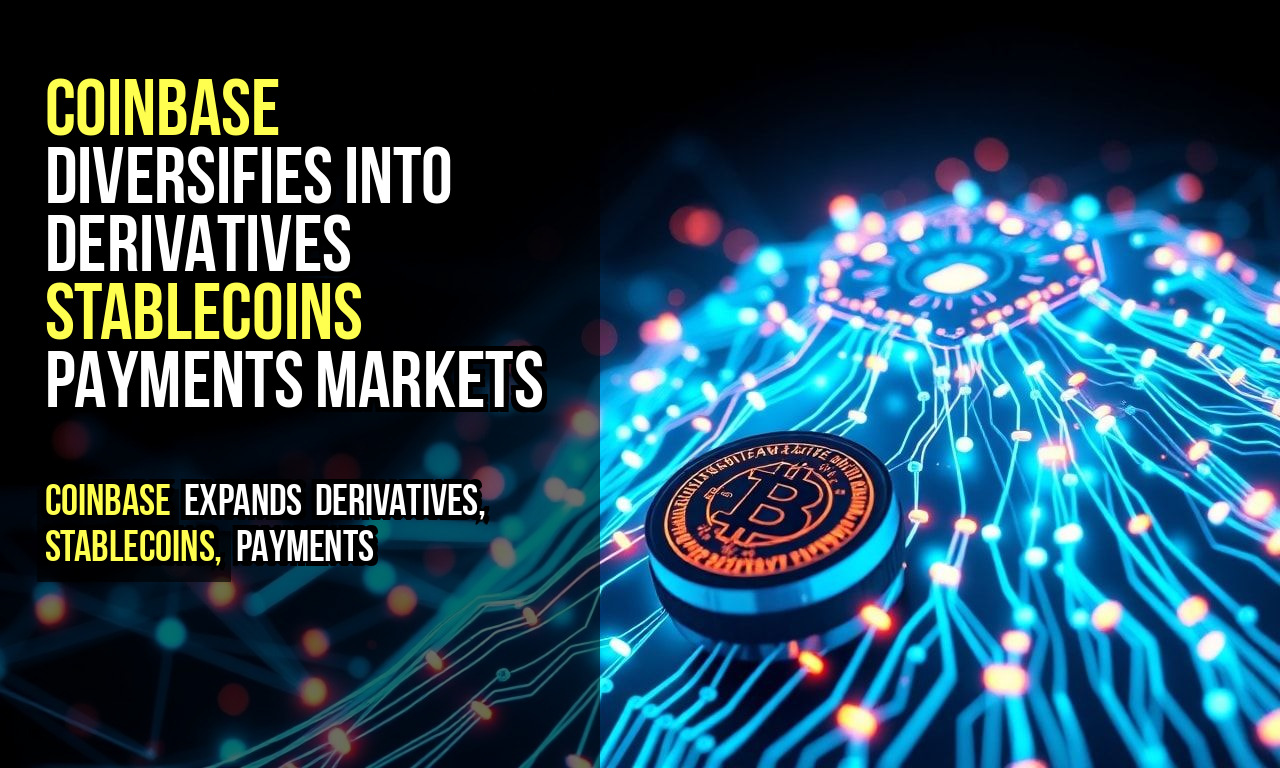 Coinbase Diversifies into Derivatives Stablecoins Payments Markets