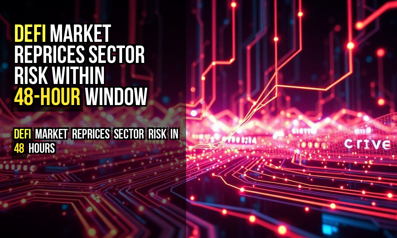 DeFi Market Reprices Sector Risk Within 48-Hour Window