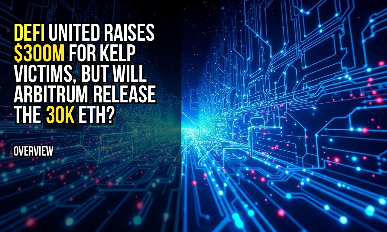 DeFi United raises $300M for Kelp victims, but will Arbitrum release the 30K ETH?