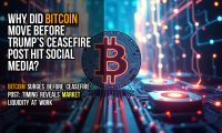 Why Did Bitcoin Move Before Trump’s Ceasefire Post Hit Social Media?