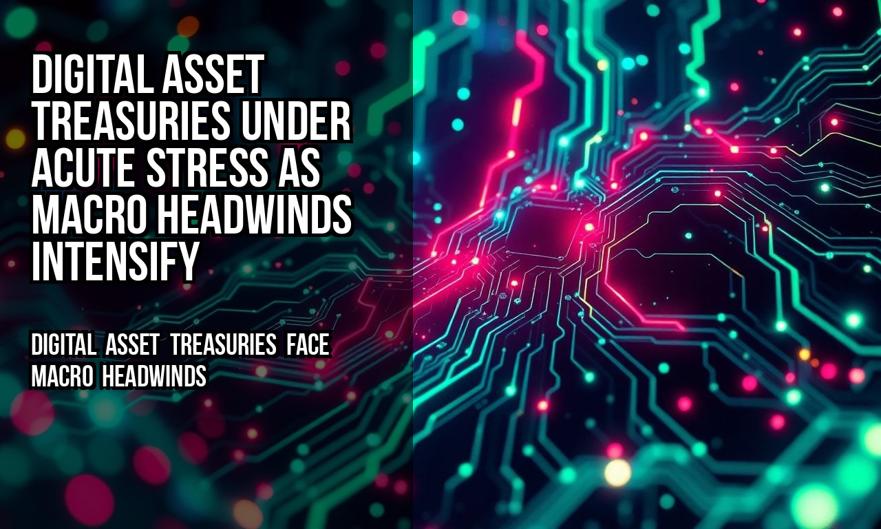 Digital Asset Treasuries Under Acute Stress as Macro Headwinds Intensify