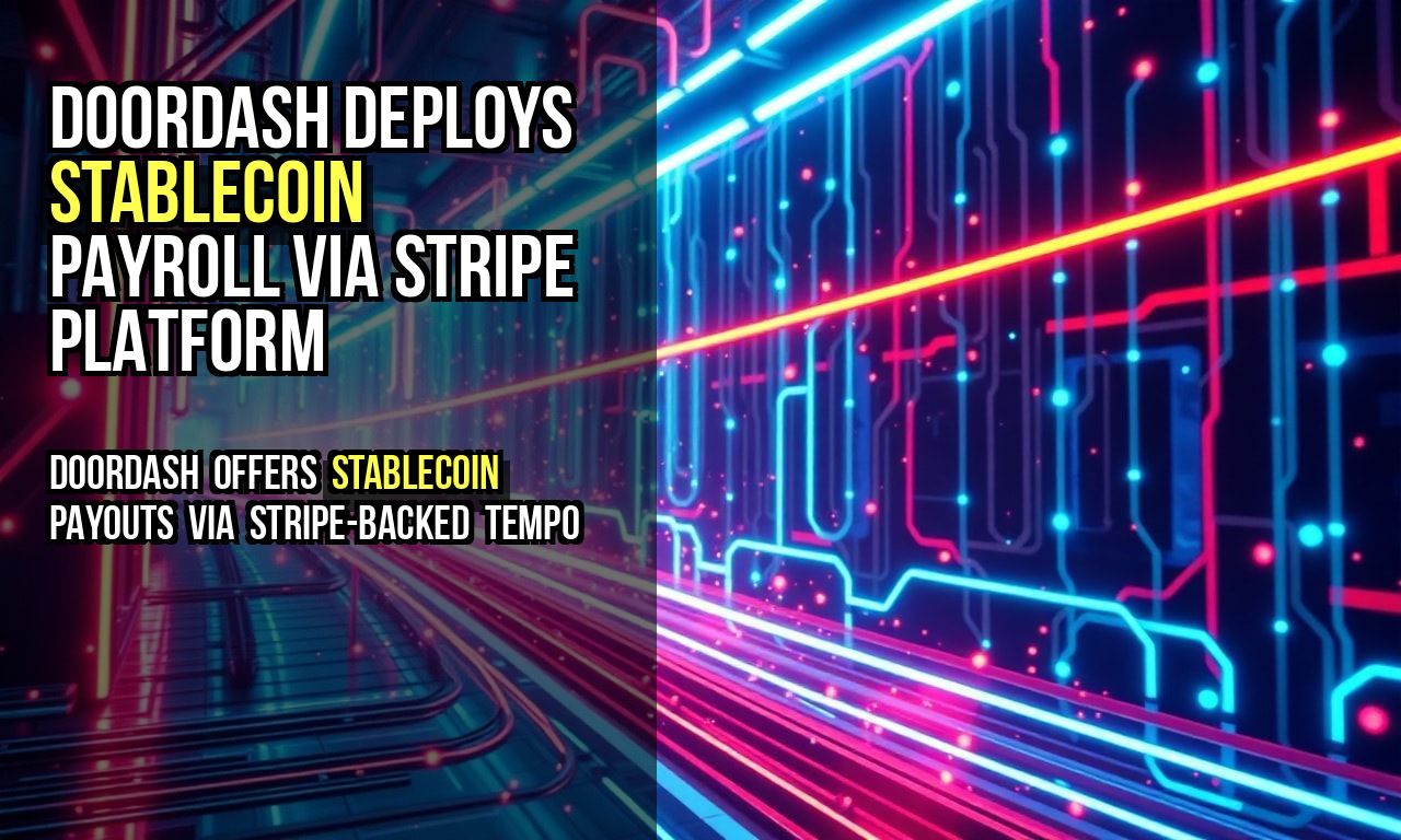 DoorDash Deploys Stablecoin Payroll via Stripe Platform