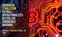 DoorDash Stablecoin Payroll Operationalizes BIS Dollar Dominance Warning