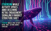 Ethereum whale activity spikes amid declining retail engagement, signaling a market structure shift