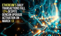 Ethereum’s daily transactions fall 12% despite Dencun upgrade activation on March 13