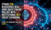 ETHGas $3B Blockspace Deal Joins BASIS Staking Rollout With Institutional DeFi Credit Expanding