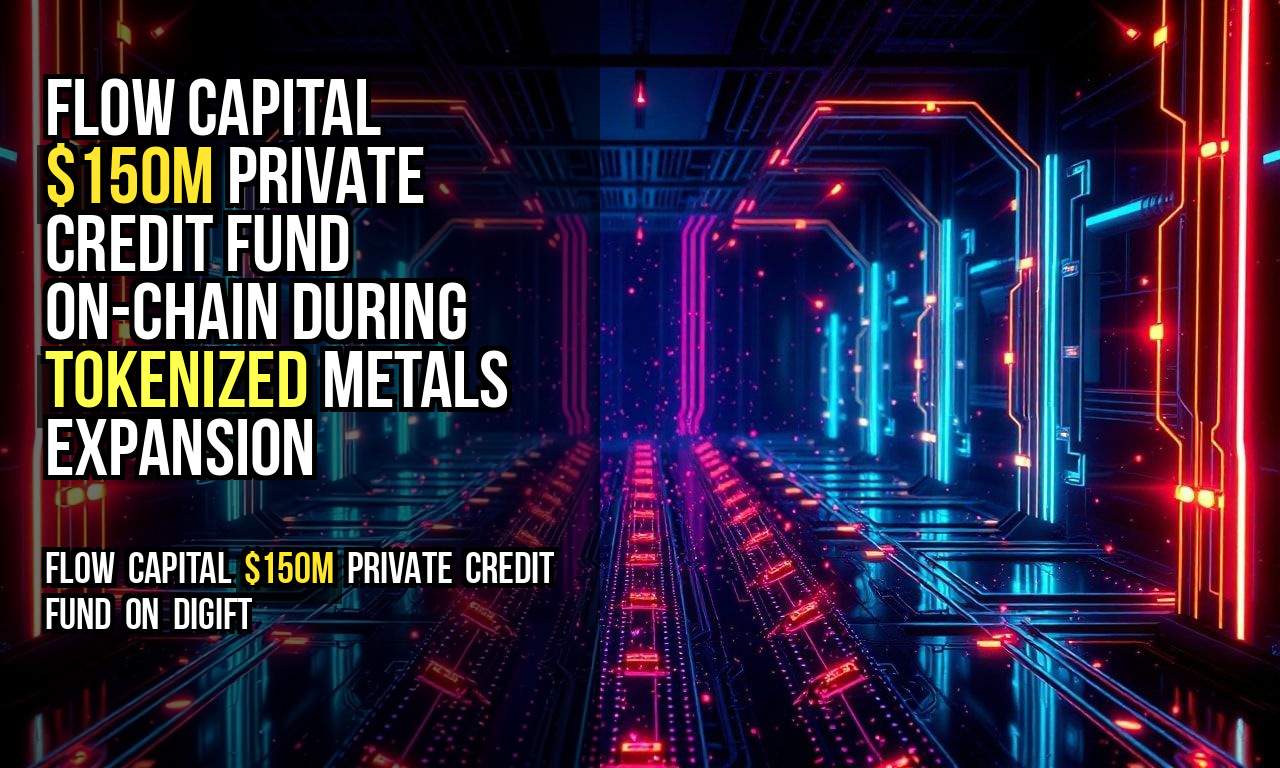 Flow Capital $150M Private Credit Fund On-Chain During Tokenized Metals Expansion