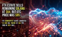 FTX estate sells remaining Solana at $64, but OTC price was $85