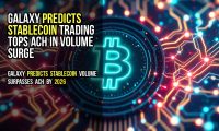 Galaxy Predicts Stablecoin Trading Tops ACH in Volume Surge