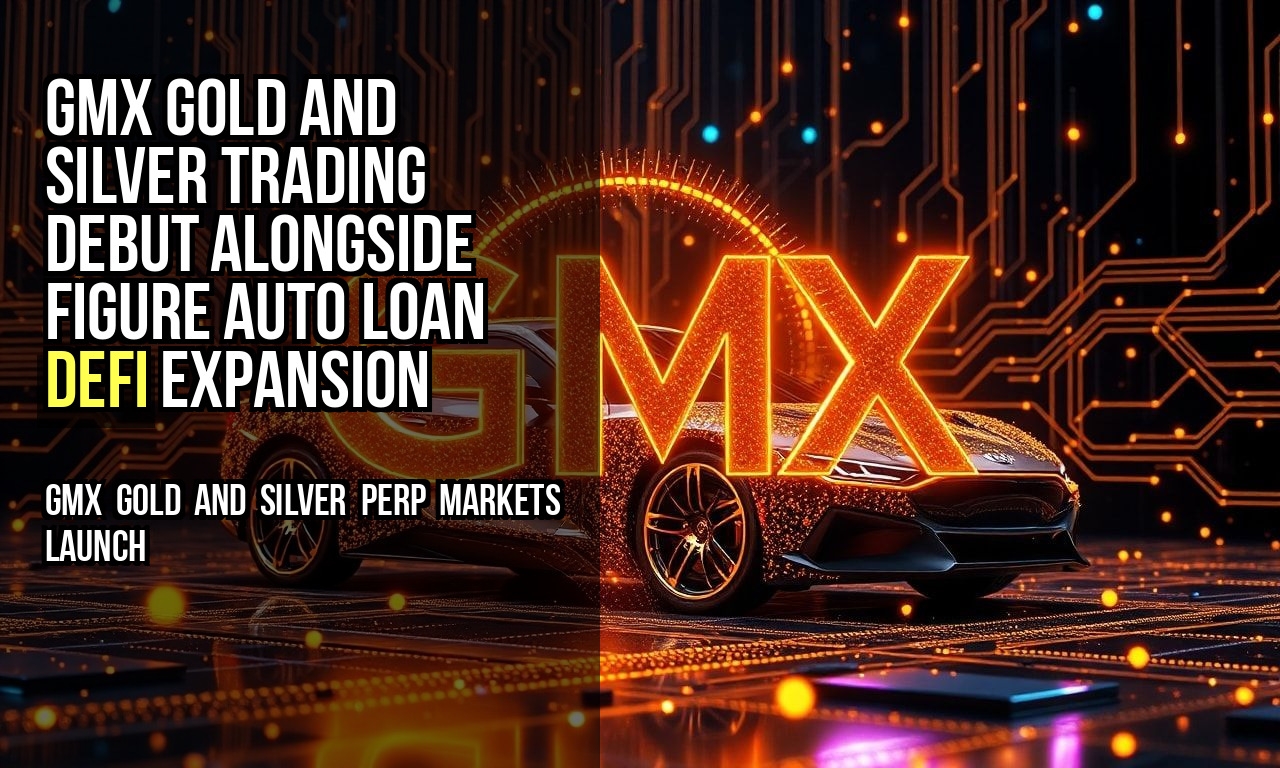 GMX Gold and Silver Trading Debut Alongside Figure Auto Loan DeFi Expansion
