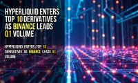 Hyperliquid enters top 10 derivatives as Binance leads Q1 volume