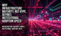 Why Infrastructure Maturity, Not Hype, Defines Institutional Adoption Speed