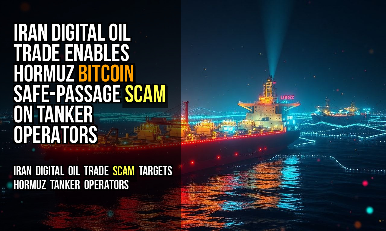Iran Digital Oil Trade Enables Hormuz Bitcoin Safe-Passage Scam on Tanker Operators