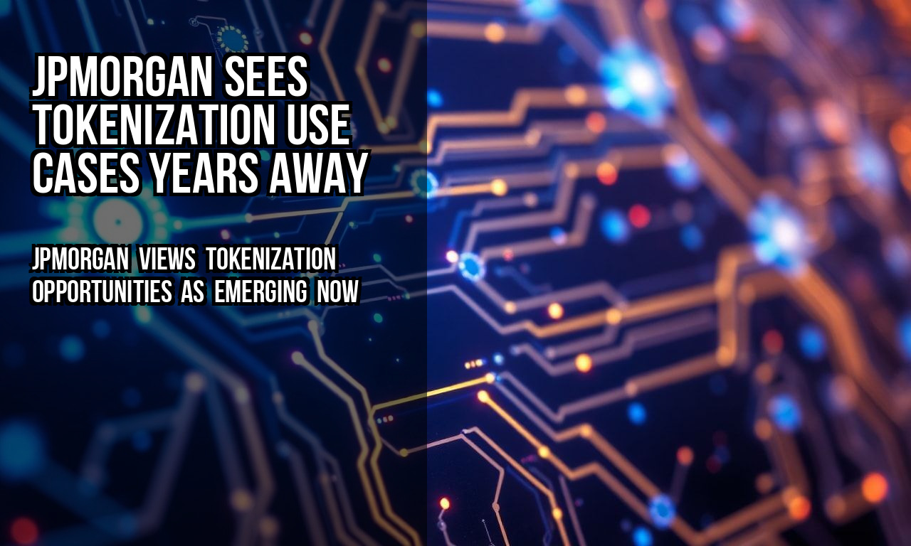 JPMorgan Sees Tokenization Use Cases Years Away