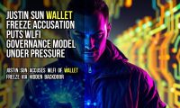 Justin Sun Wallet Freeze Accusation Puts WLFI Governance Model Under Pressure