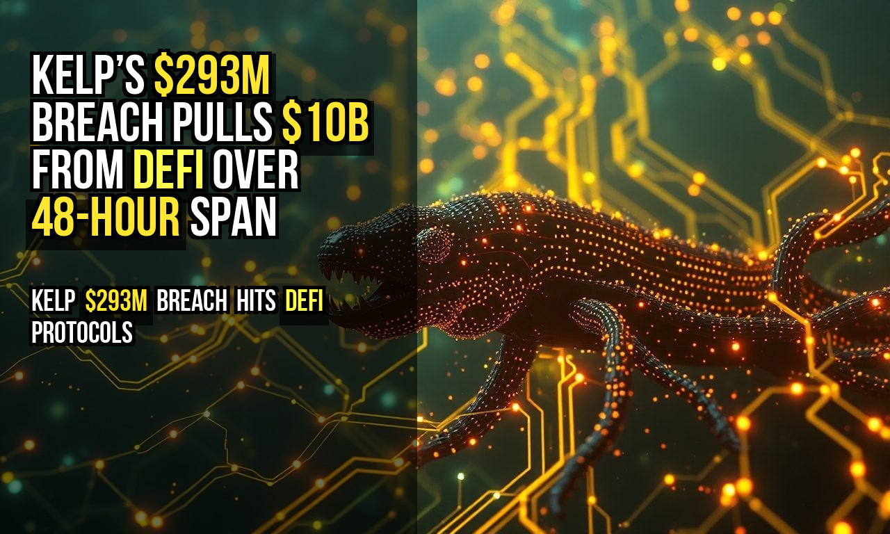 Kelp’s $293M Breach Pulls $10B From DeFi Over 48-Hour Span