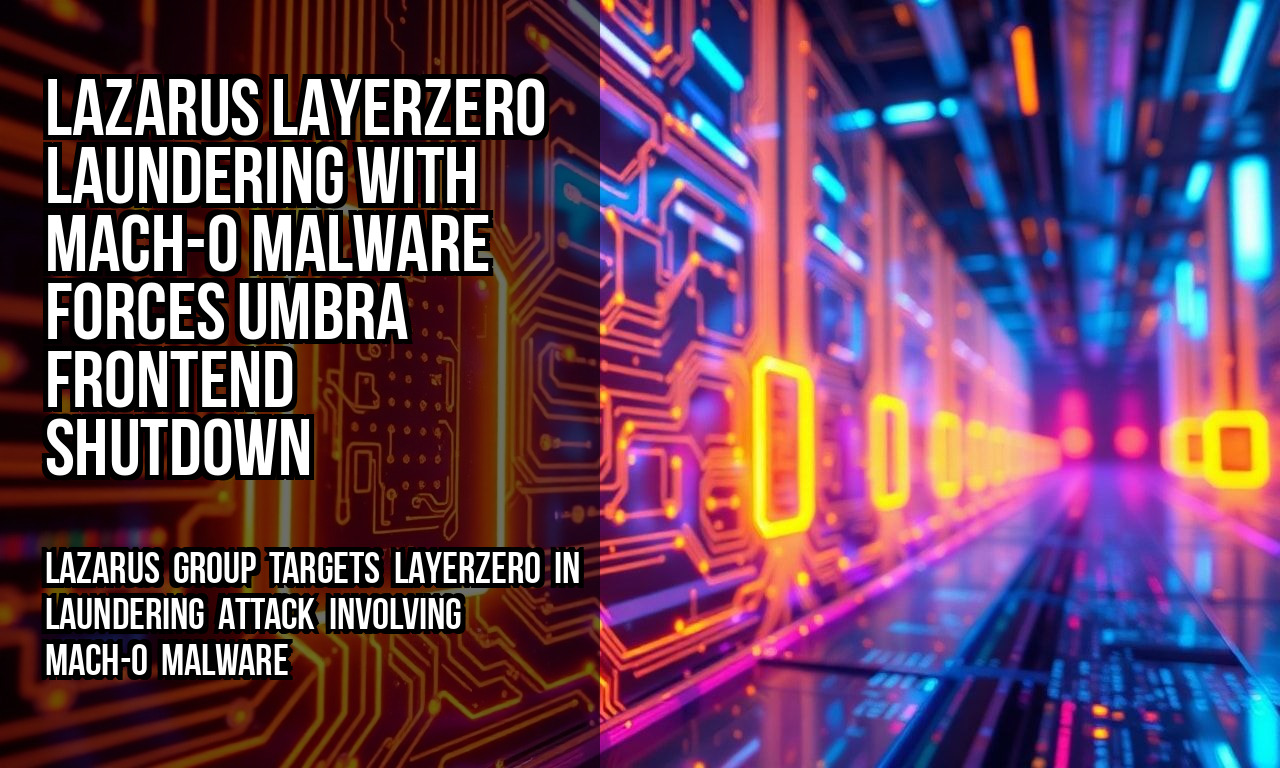 Lazarus LayerZero Laundering With Mach-O Malware Forces Umbra Frontend Shutdown