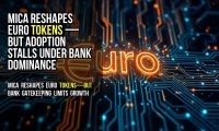 MiCA reshapes euro tokens — but adoption stalls under bank dominance