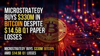 MicroStrategy buys $330M in Bitcoin despite $14.5B Q1 paper losses