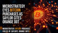 MicroStrategy eyes Bitcoin purchases as Saylor cites orange dot