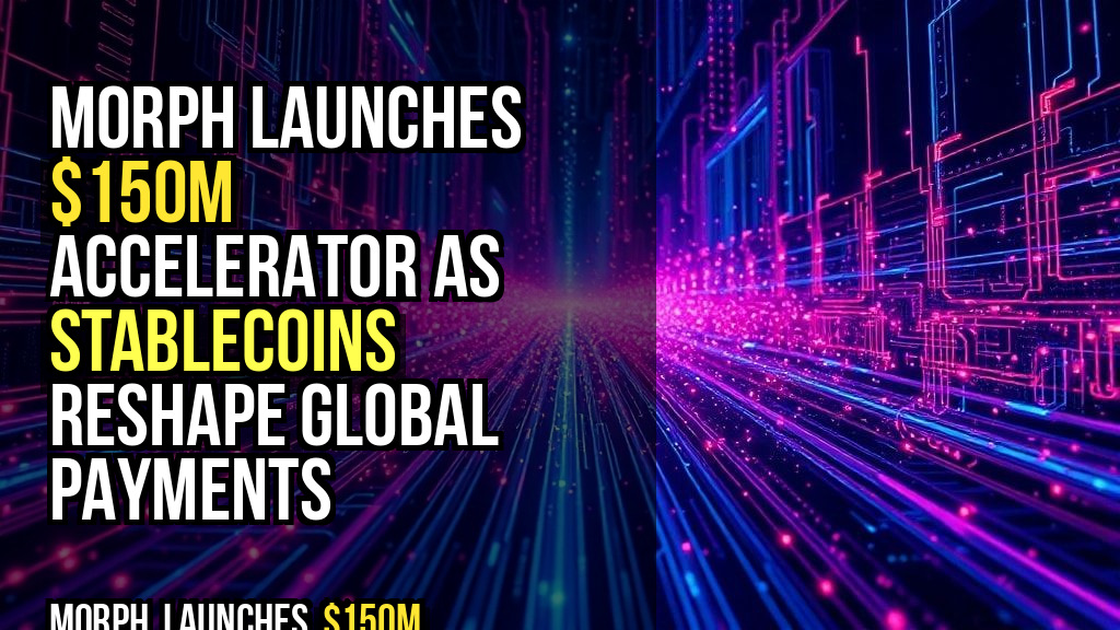 Morph launches $150M accelerator as stablecoins reshape global payments