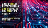Nomura: 80% of Institutions Plan Crypto Exposure With DeFi at Top Priority