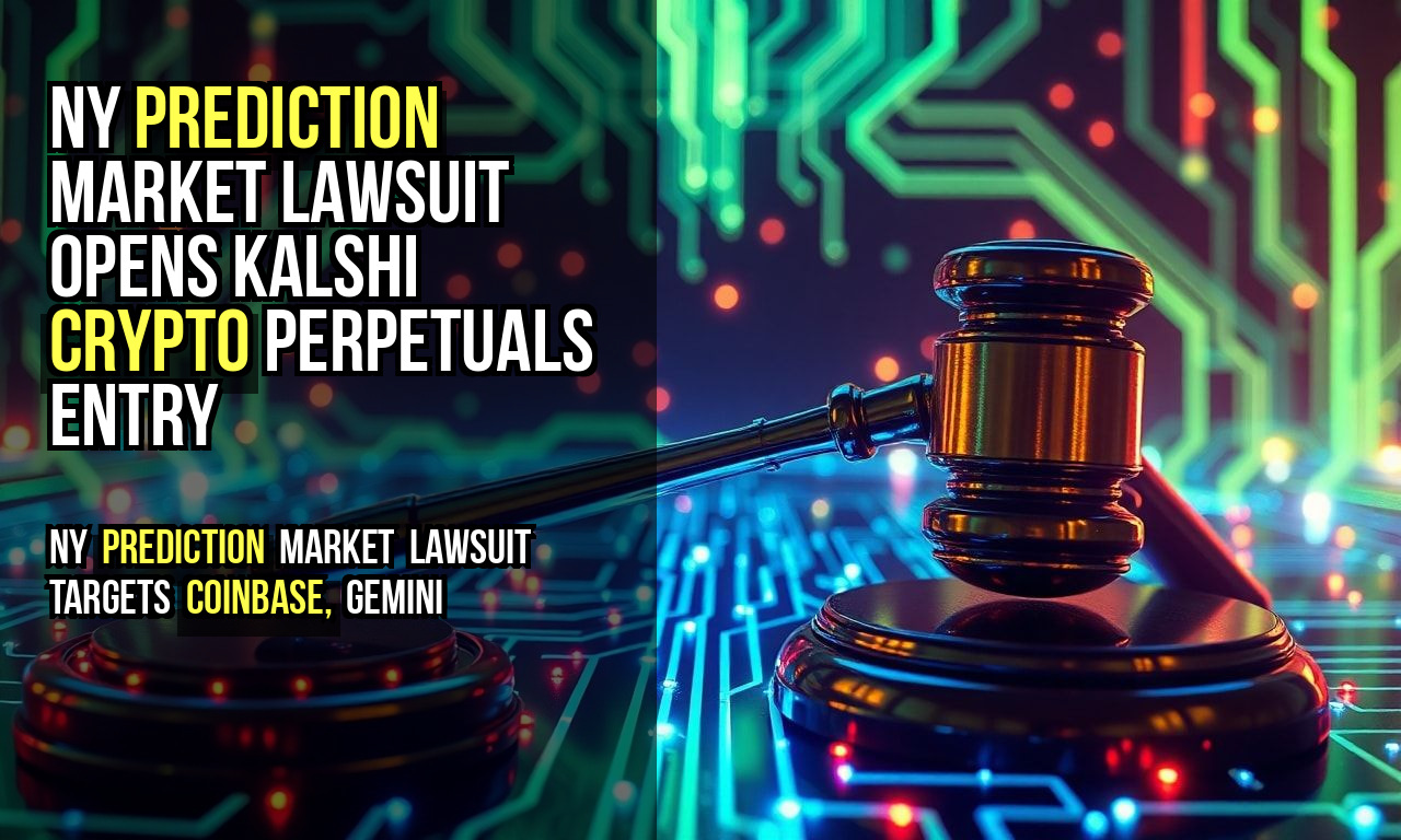 NY Prediction Market Lawsuit Opens Kalshi Crypto Perpetuals Entry