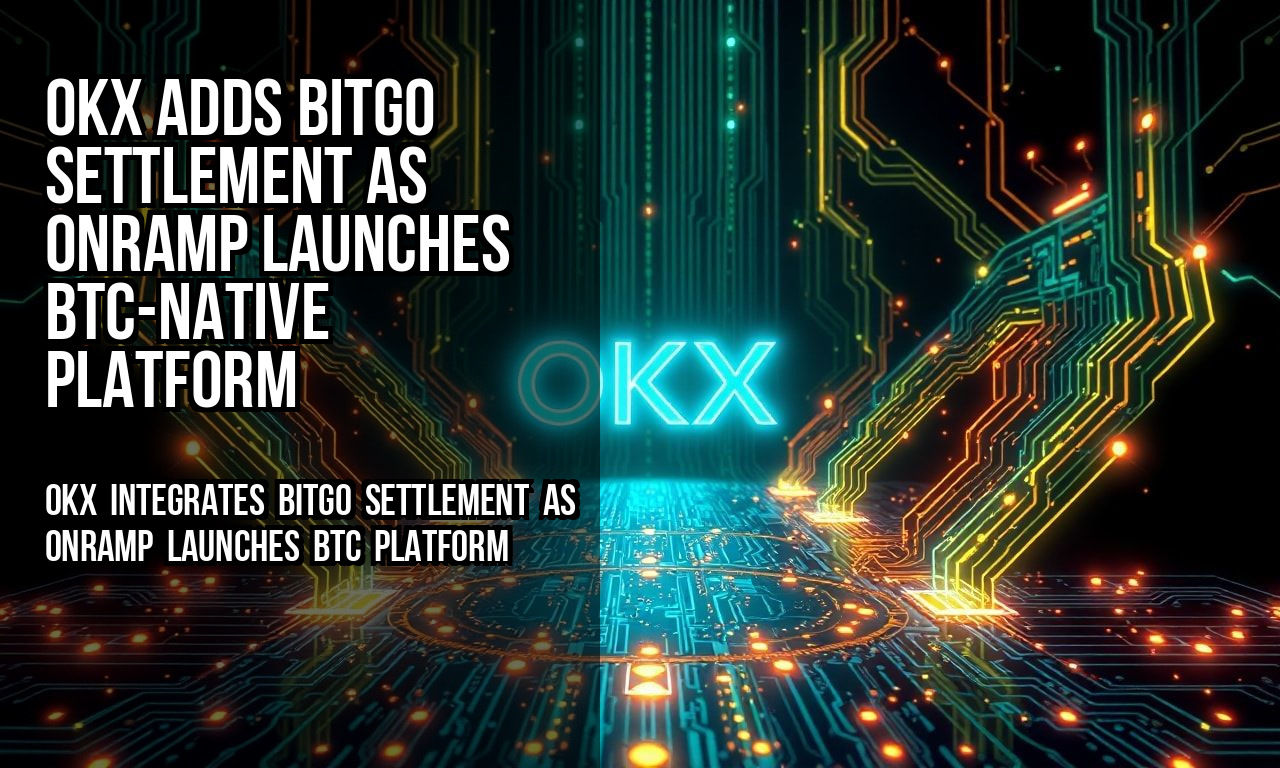 OKX Adds BitGo Settlement as Onramp Launches BTC-Native Platform