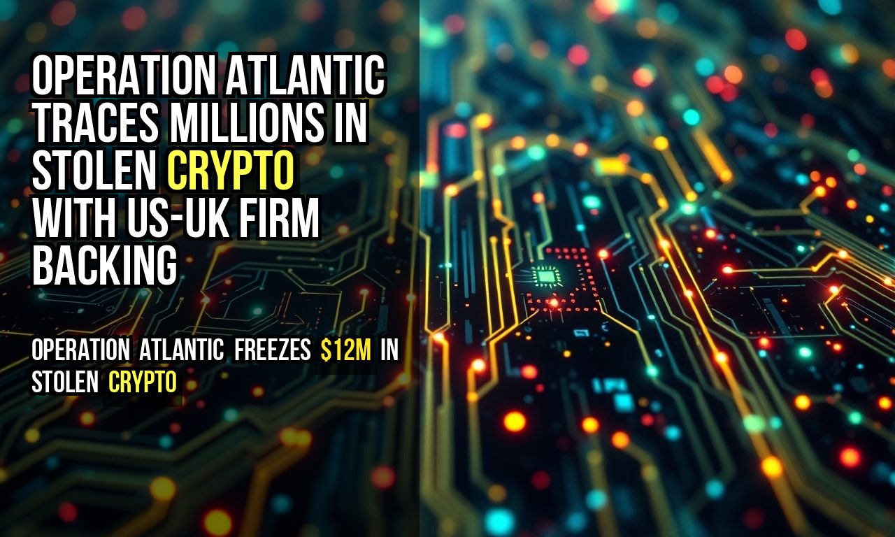 Operation Atlantic Traces Millions in Stolen Crypto With US-UK Firm Backing