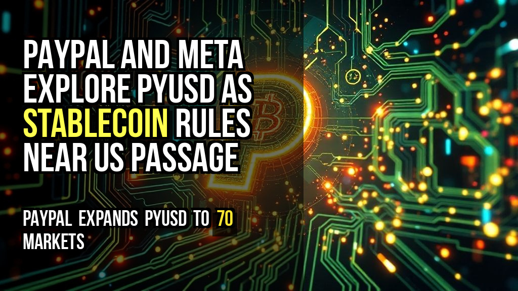 PayPal and Meta Explore PYUSD as Stablecoin Rules Near US Passage