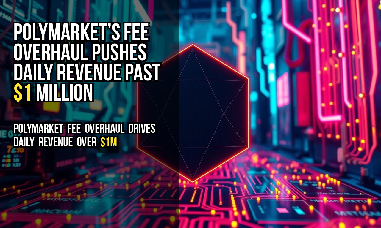 Polymarket’s Fee Overhaul Pushes Daily Revenue Past $1 Million