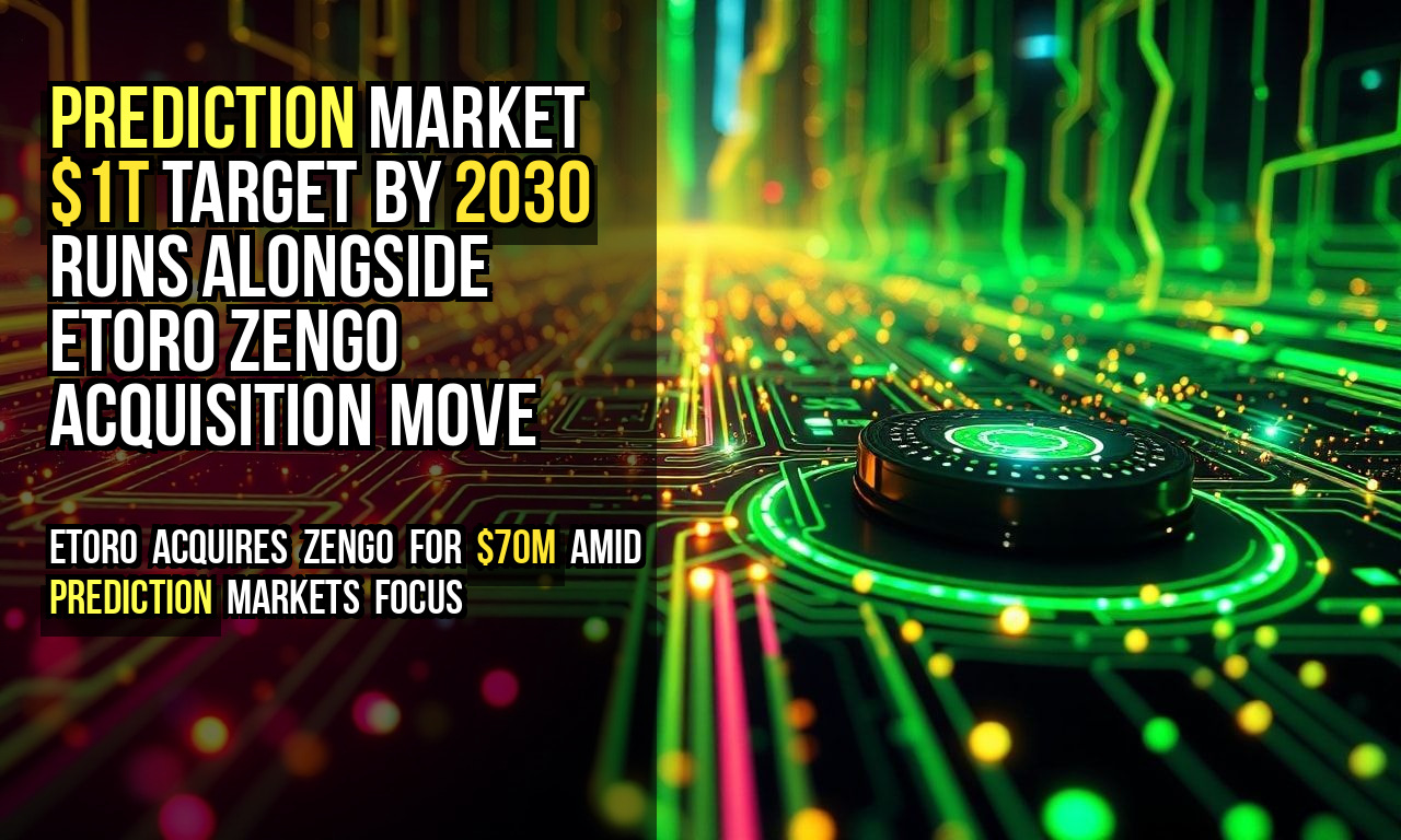 Prediction Market $1T Target by 2030 Runs Alongside eToro Zengo Acquisition Move