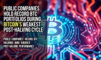 Public Companies Hold Record BTC Portfolios During Bitcoin’s Weakest Post-Halving Cycle