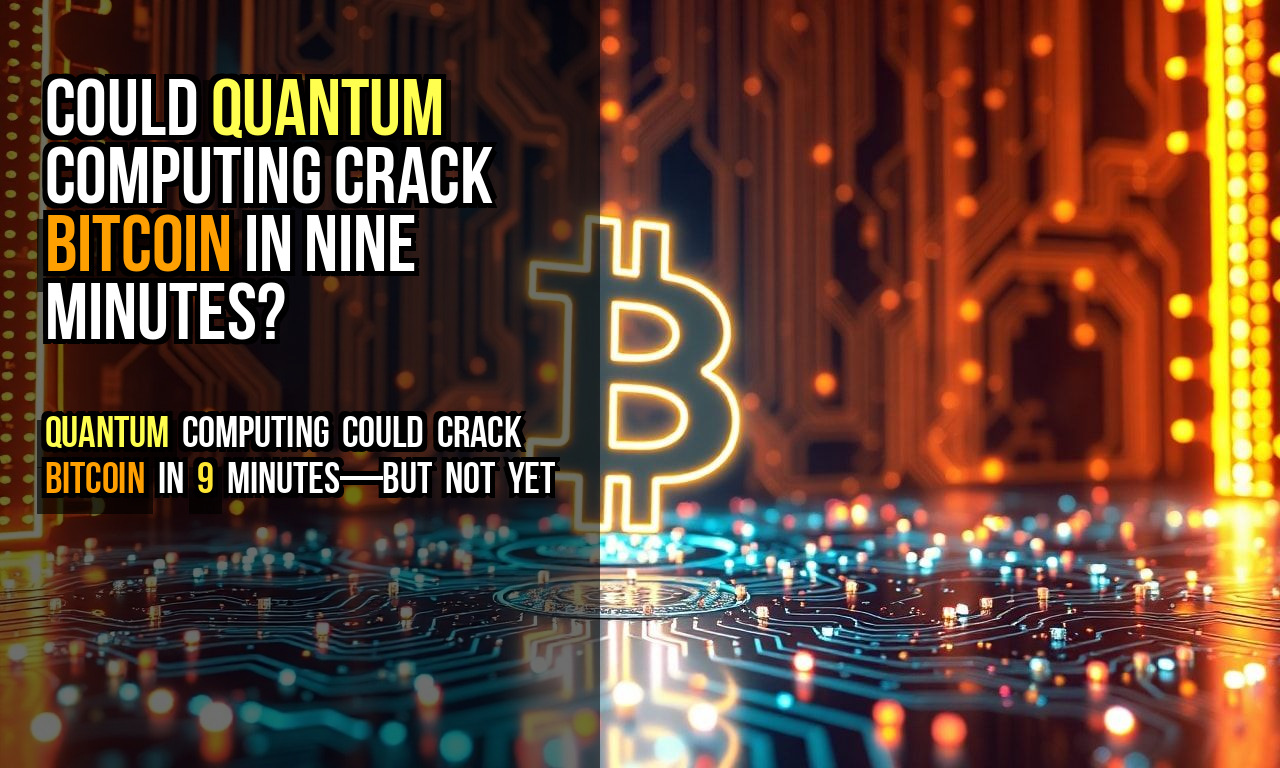 Could quantum computing crack Bitcoin in nine minutes?