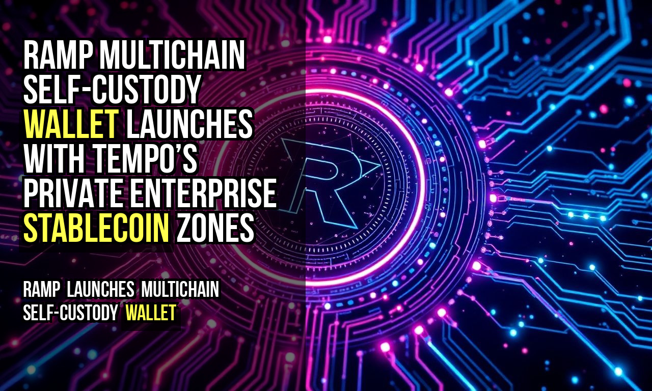Ramp Multichain Self-Custody Wallet Launches With Tempo’s Private Enterprise Stablecoin Zones