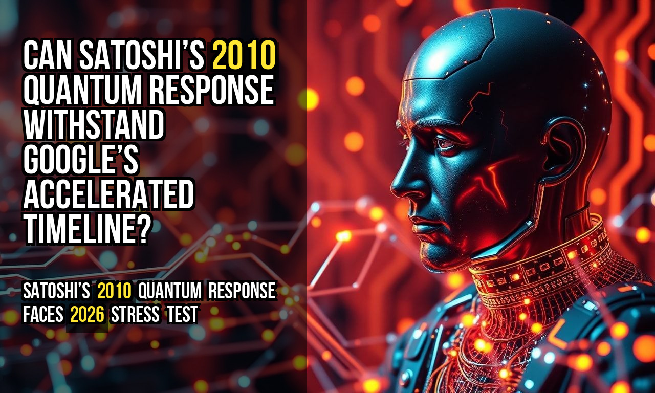 Can Satoshi’s 2010 Quantum Response Withstand Google’s Accelerated Timeline?