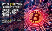 Saylor $1B BTC Buy Backed by Hybrid Securities Over Quantum Risk Debate