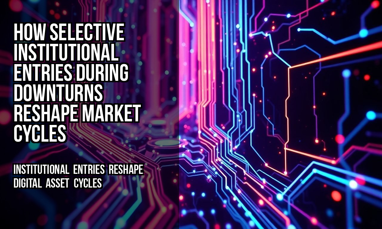 How Selective Institutional Entries During Downturns Reshape Market Cycles