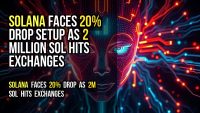 Solana faces 20% drop setup as 2 million SOL hits exchanges