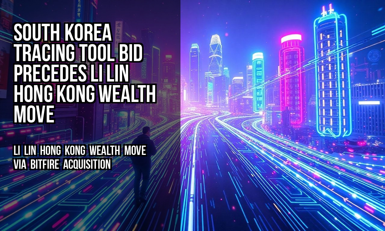 South Korea Tracing Tool Bid Precedes Li Lin Hong Kong Wealth Move