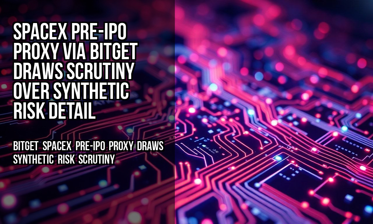 SpaceX Pre-IPO Proxy via Bitget Draws Scrutiny Over Synthetic Risk Detail