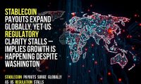 Stablecoin payouts expand globally, yet US regulatory clarity stalls – implies growth is happening despite Washington