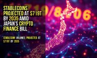 Stablecoins Projected at $719T by 2035 Amid Japan’s Crypto Finance Bill